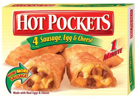 Hot Pockets Sausage Egg & Cheese